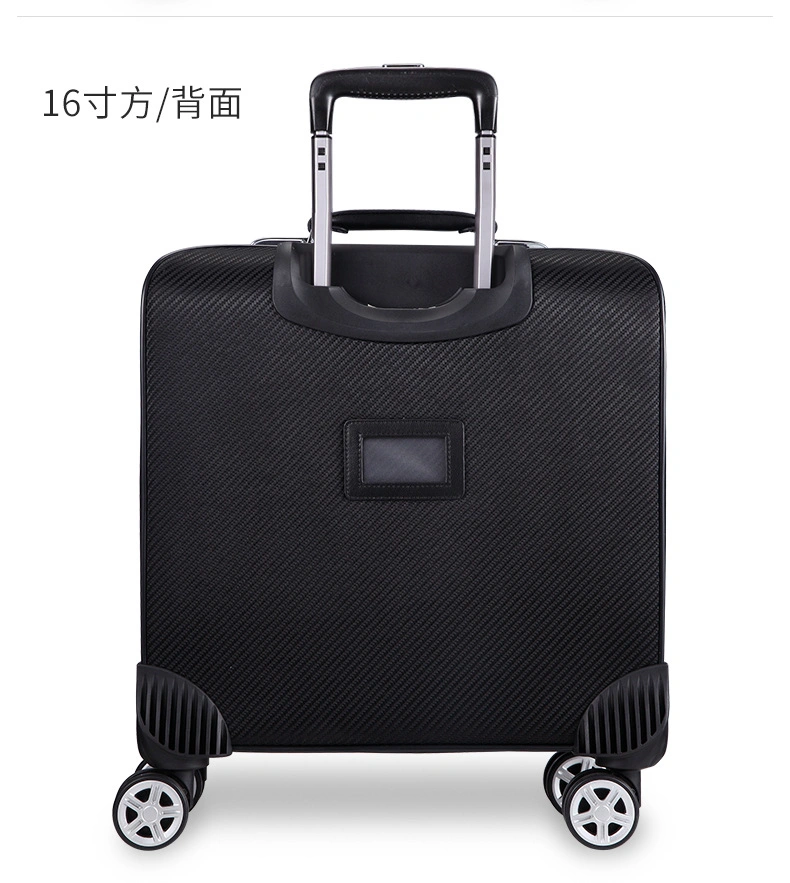 16&quot;20&quot;22&quot; Inch Waterproof Oxford PU Leather Wheeled Trolley Business Travel Luggage Boarding Suitcase Bag Case (CY9957)